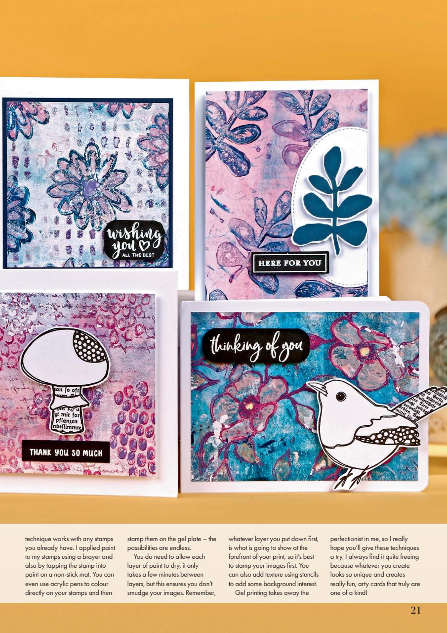 Creative Stamping Preview Pages