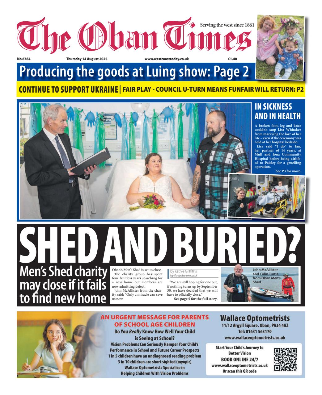 The Oban Times & Lochaber Times Preview Pages