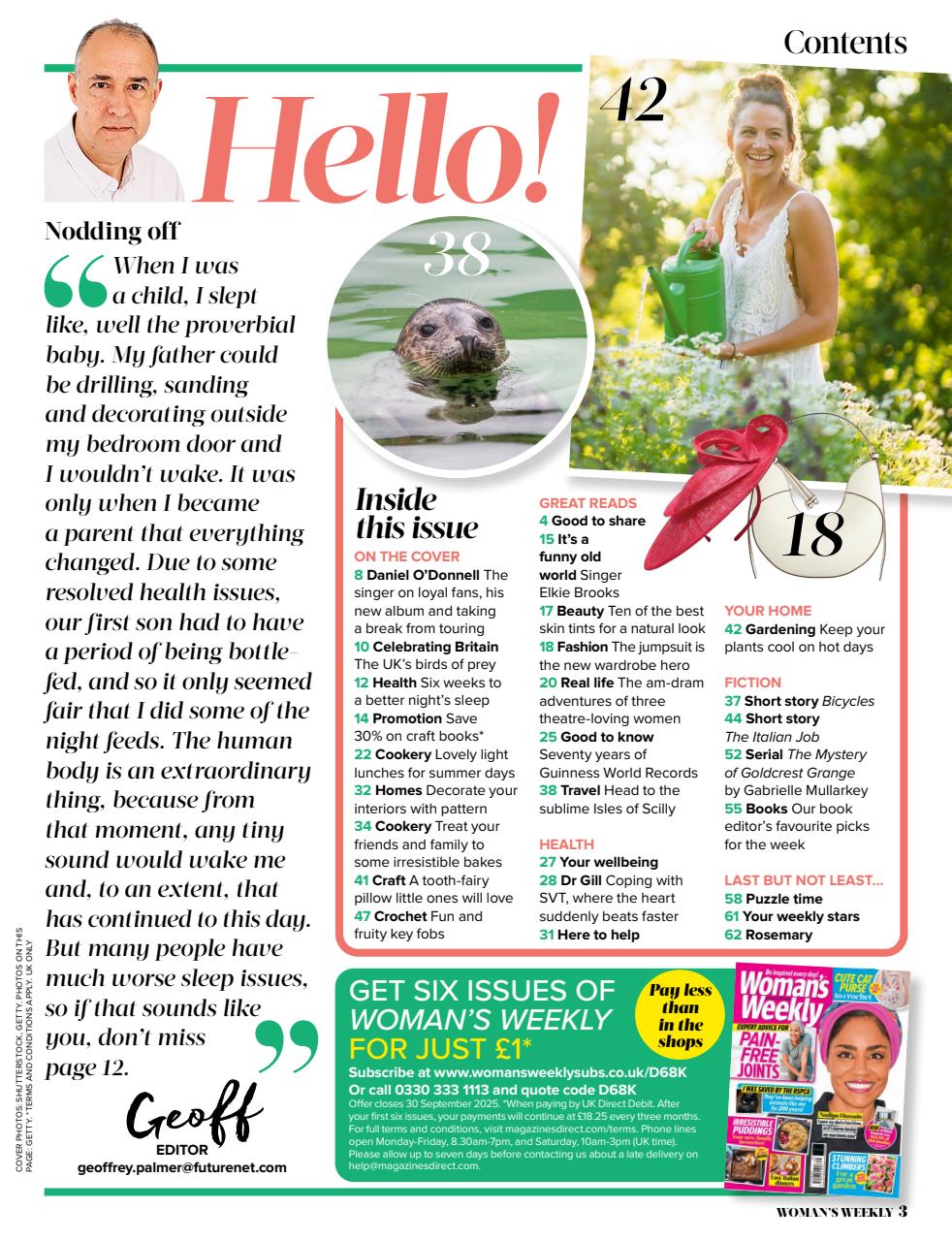 Woman's Weekly Preview Pages