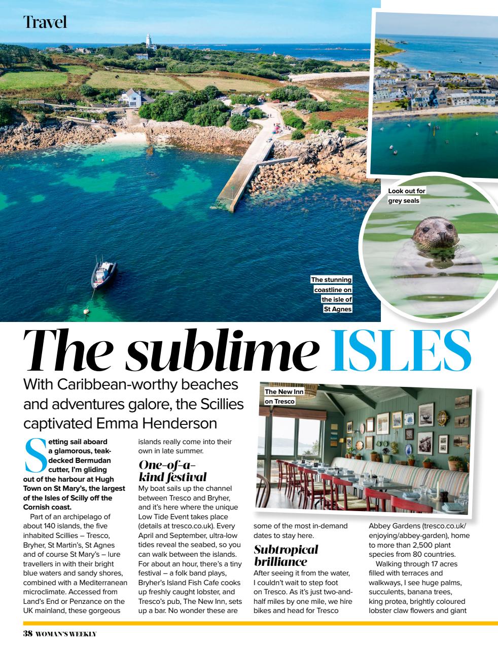 Woman's Weekly Preview Pages