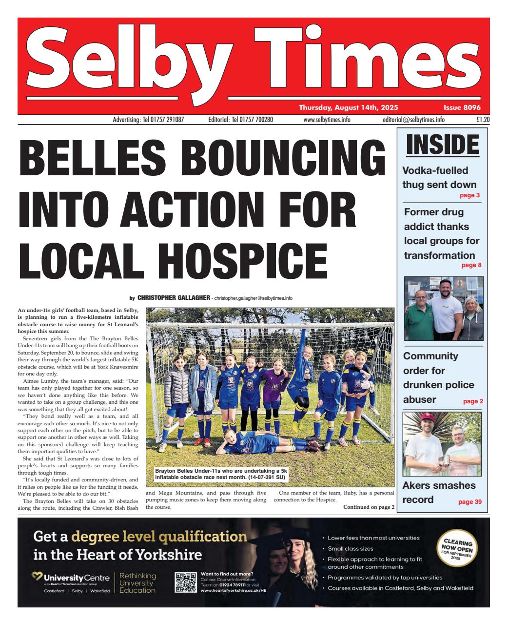 Selby Times Preview Pages