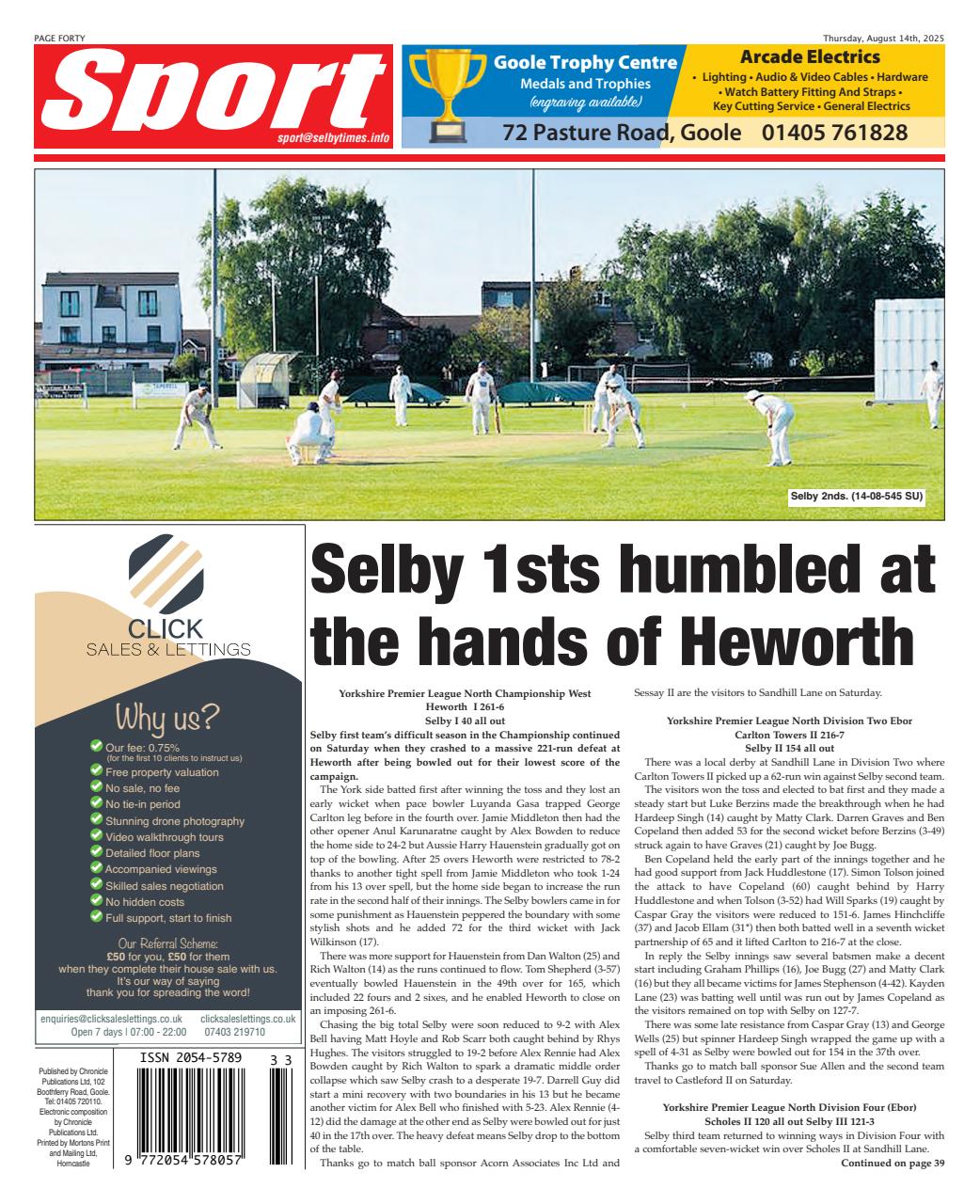Selby Times Preview Pages