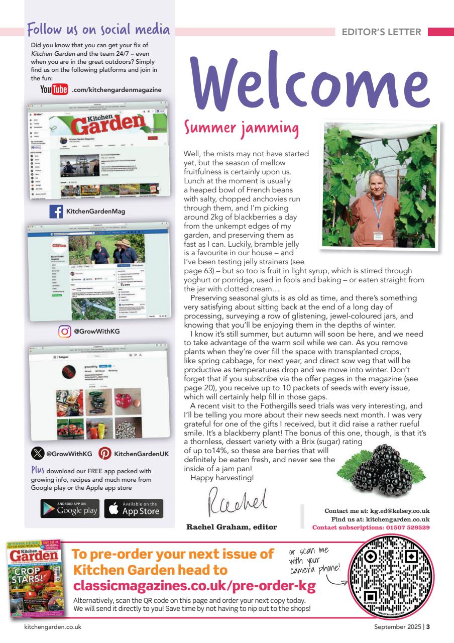 Kitchen Garden Magazine Preview Pages