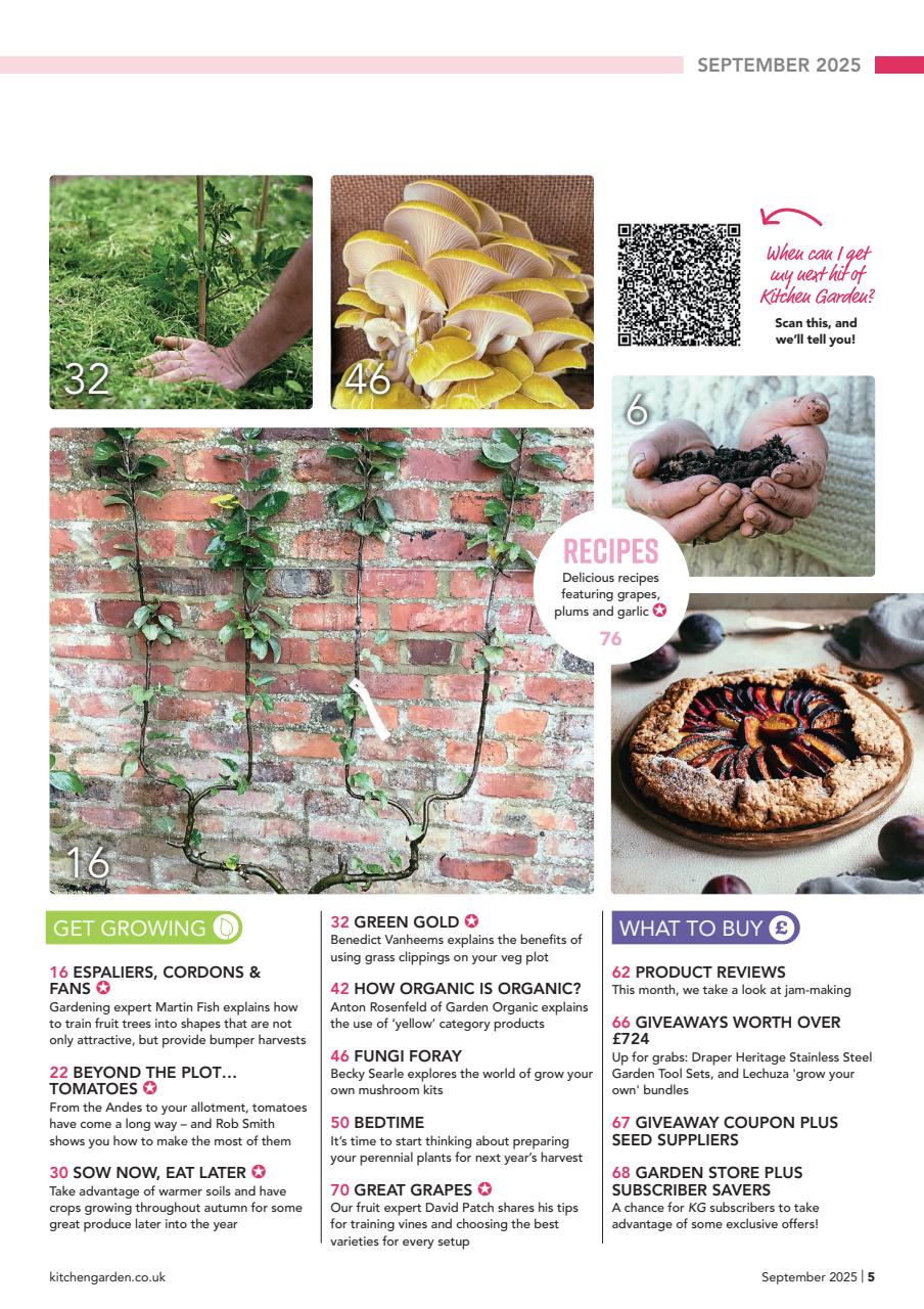 Kitchen Garden Magazine Preview Pages