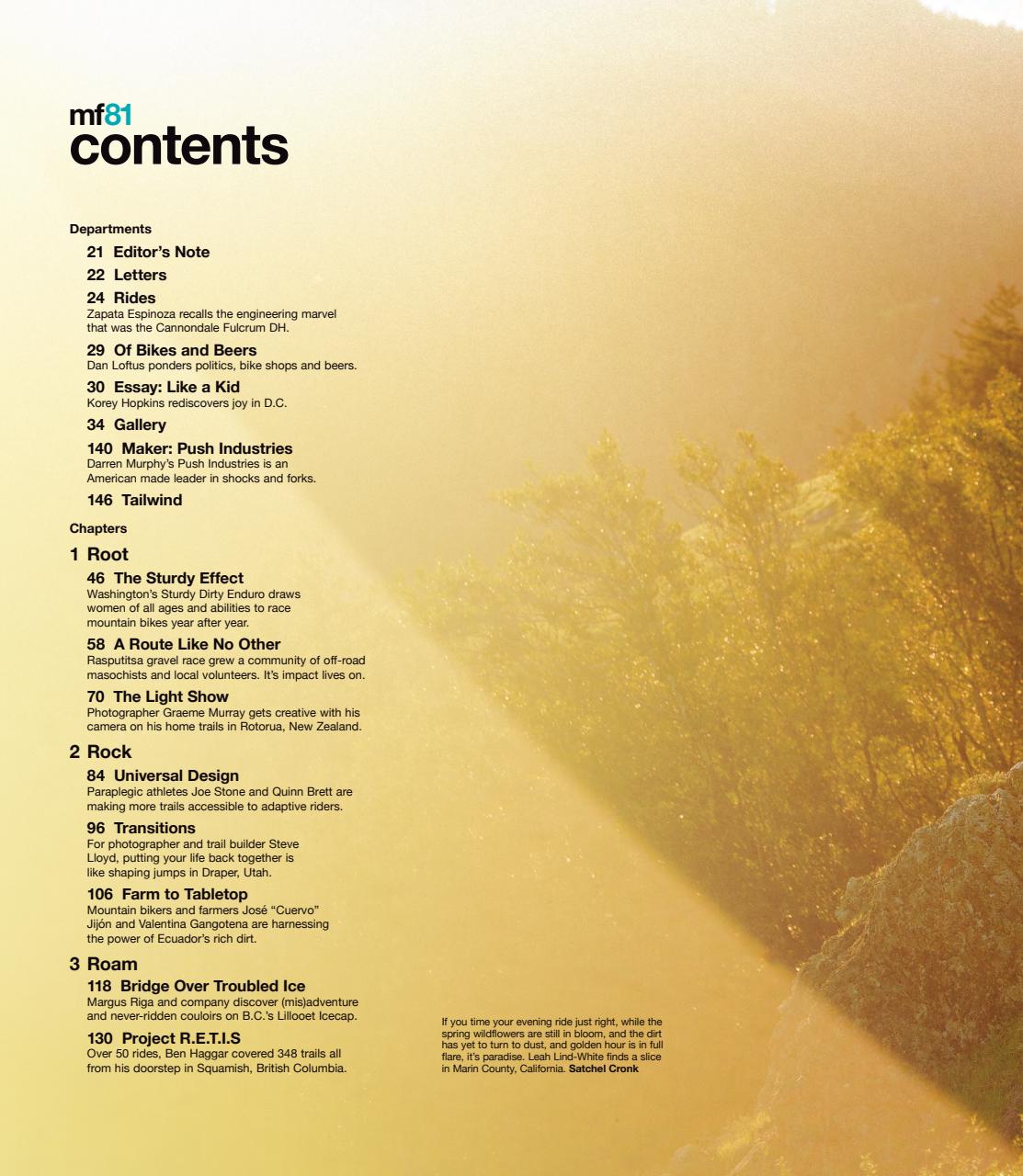 Mountain Flyer Preview Pages