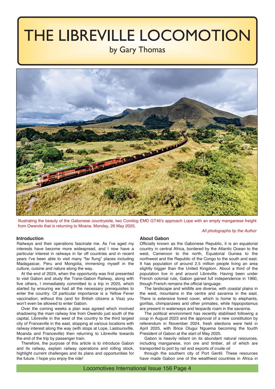 Locomotives International Preview Pages