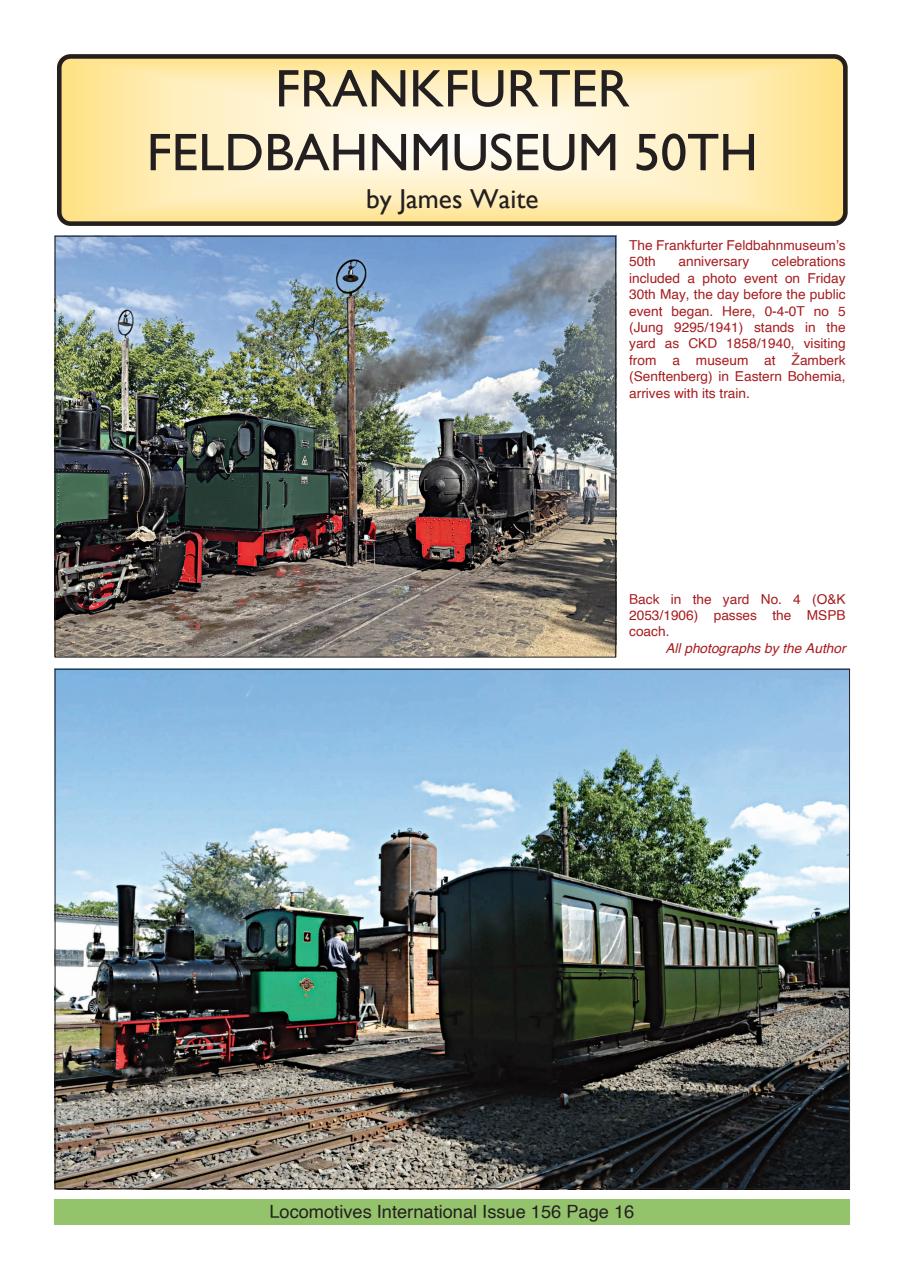 Locomotives International Preview Pages