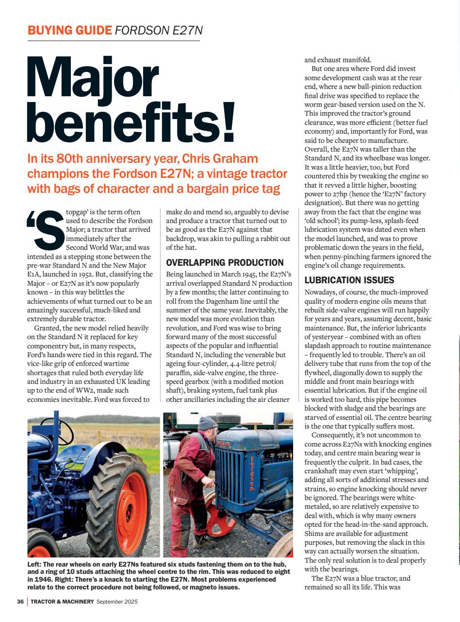 Tractor & Machinery Preview Pages