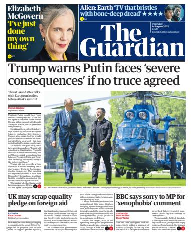 The Guardian Newspaper issue Thursday, 14 August 2025