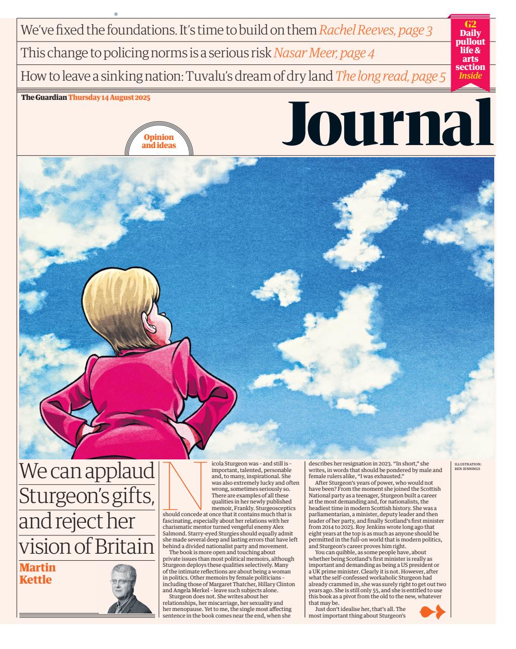 The Guardian Newspaper Preview Pages
