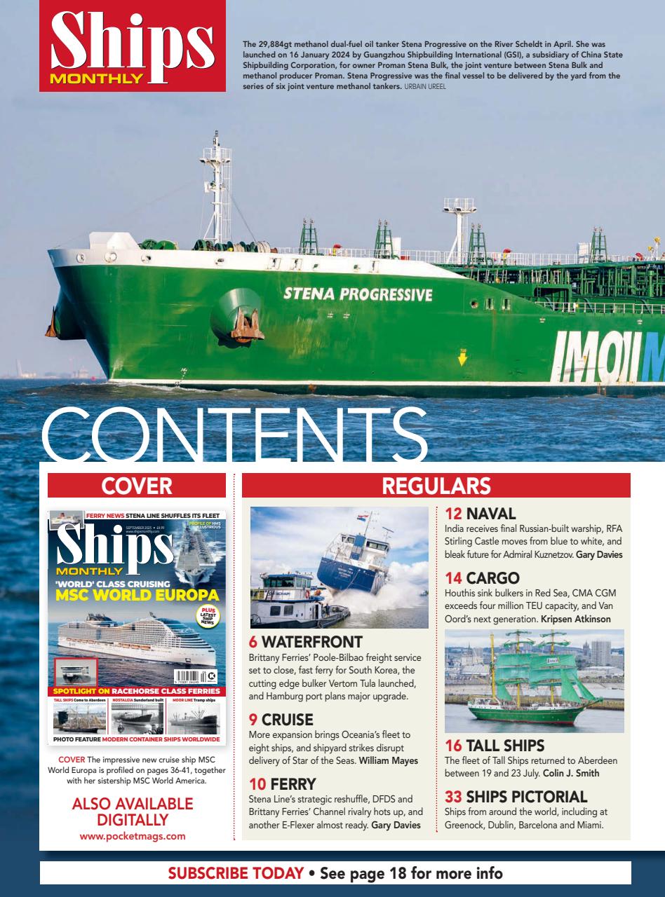 Ships Monthly Preview Pages
