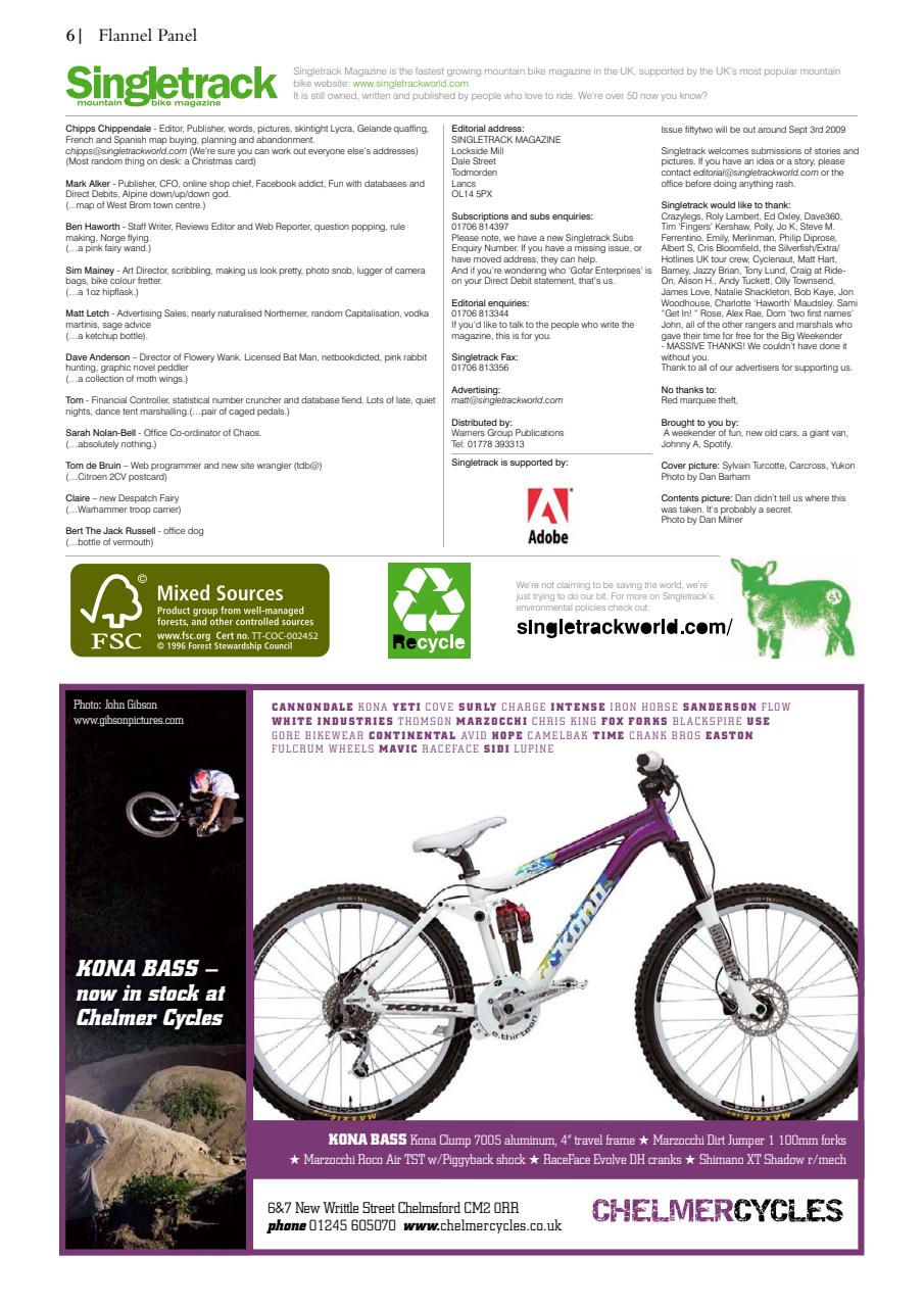 Singletrack Preview Pages