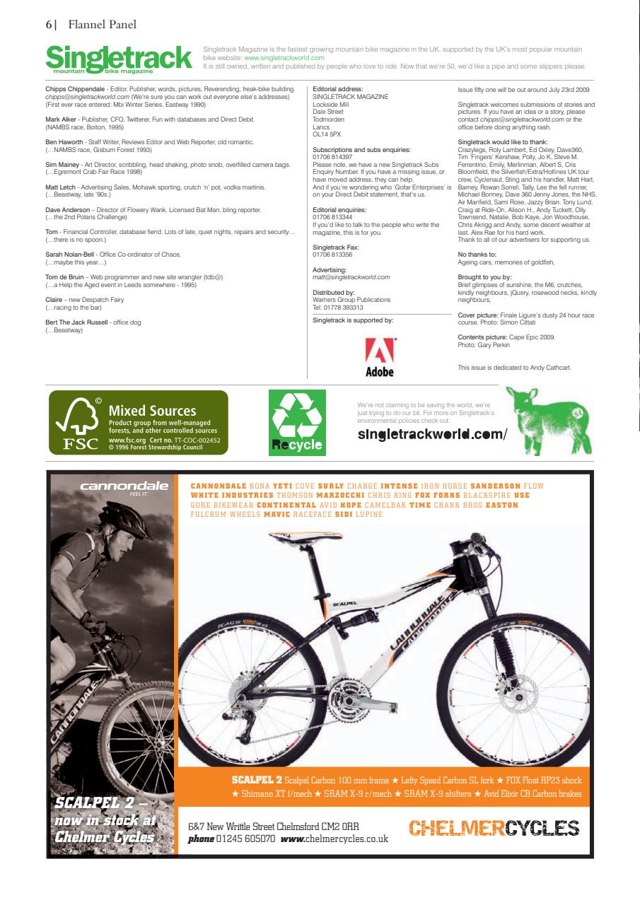 Singletrack Preview Pages