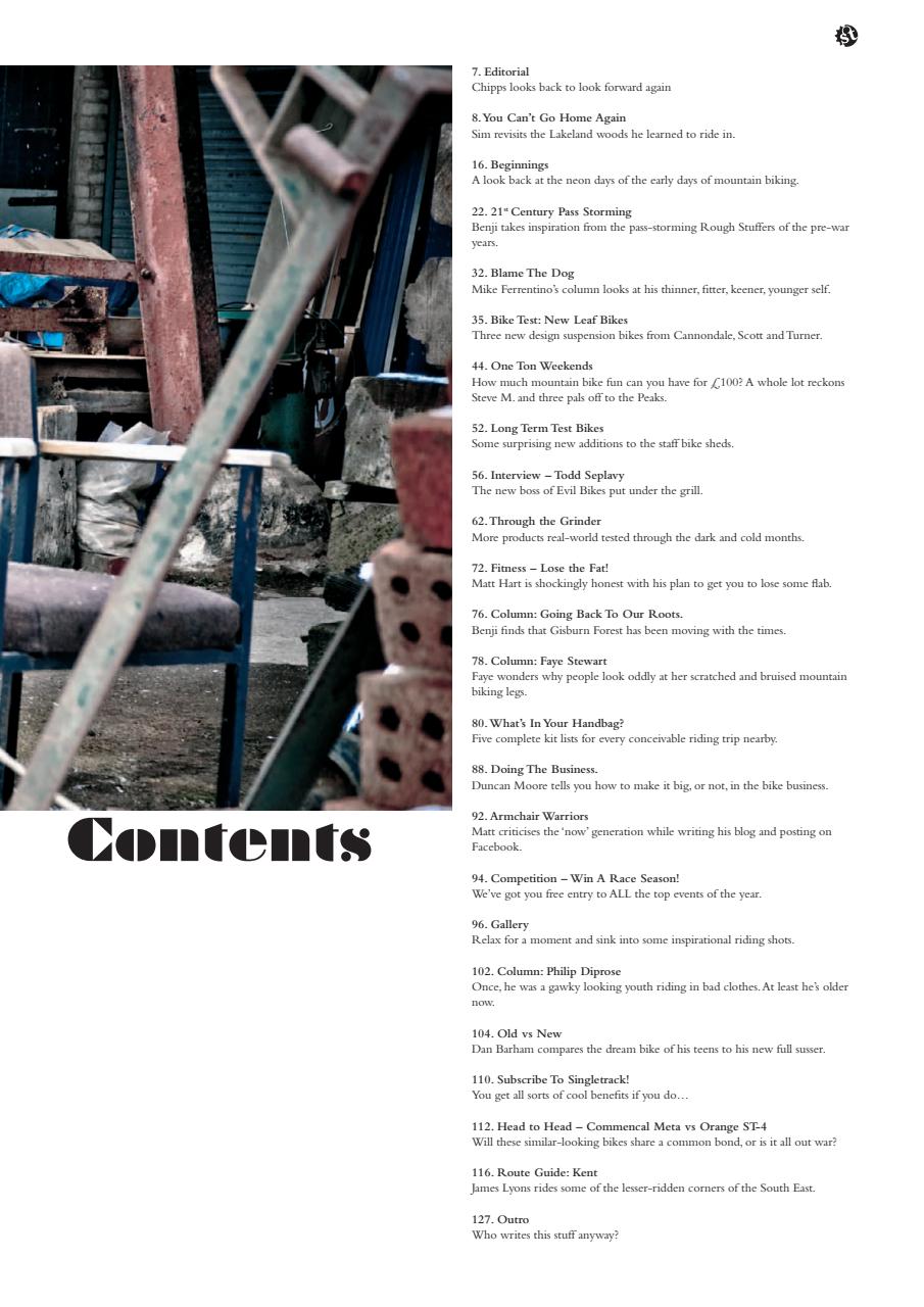 Singletrack Preview Pages