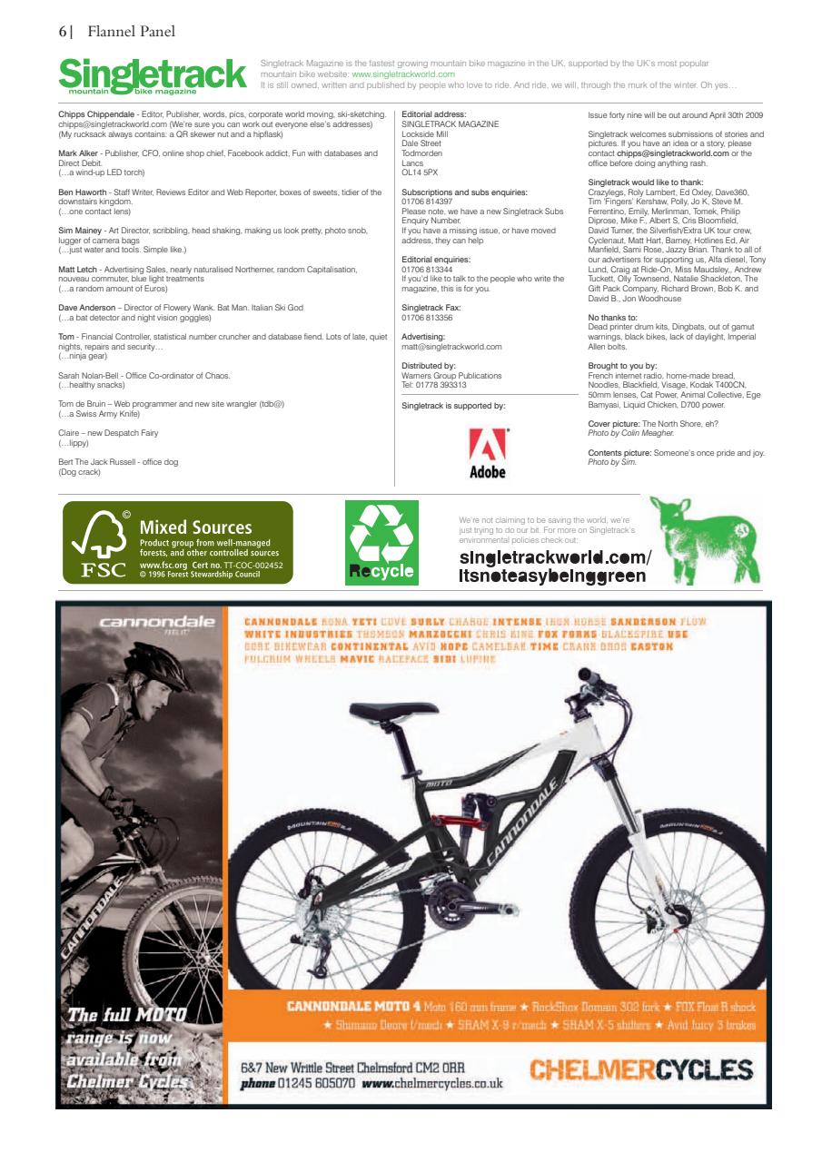 Singletrack Preview Pages