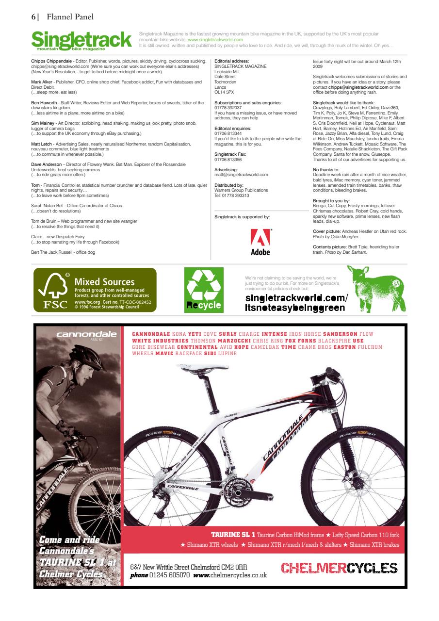 Singletrack Preview Pages