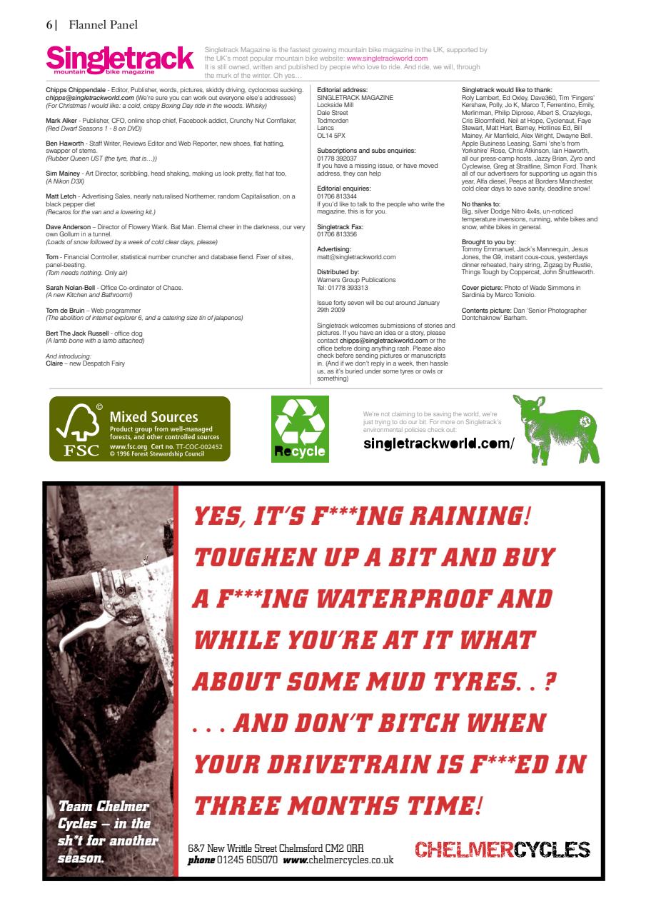 Singletrack Preview Pages