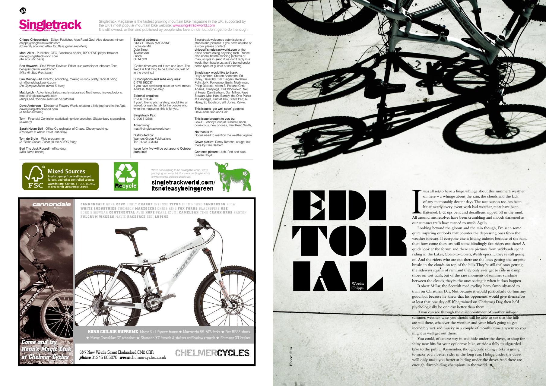 Singletrack Preview Pages