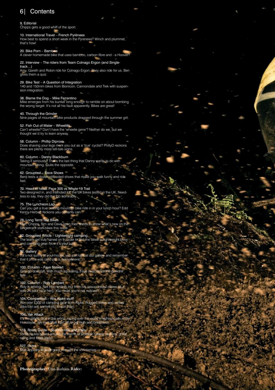 Singletrack Preview Pages