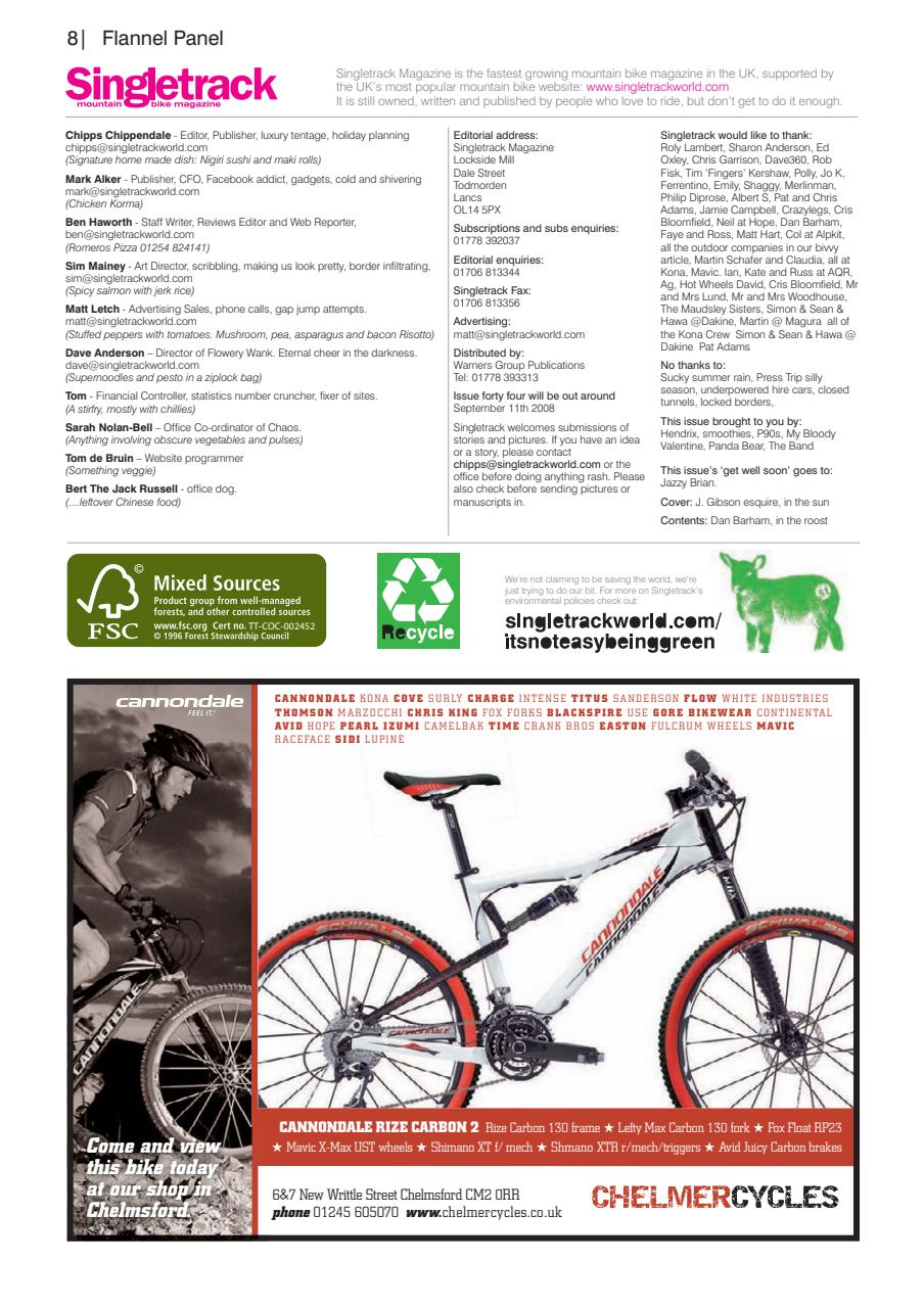 Singletrack Preview Pages