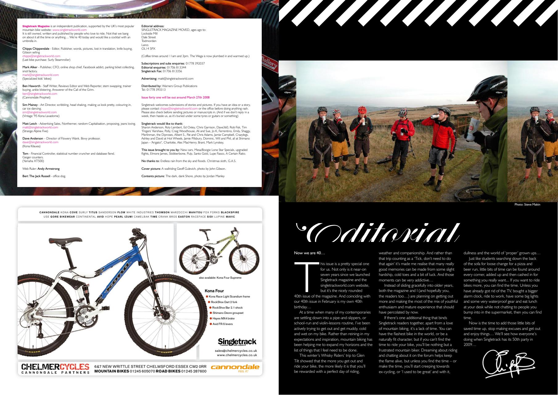 Singletrack Preview Pages