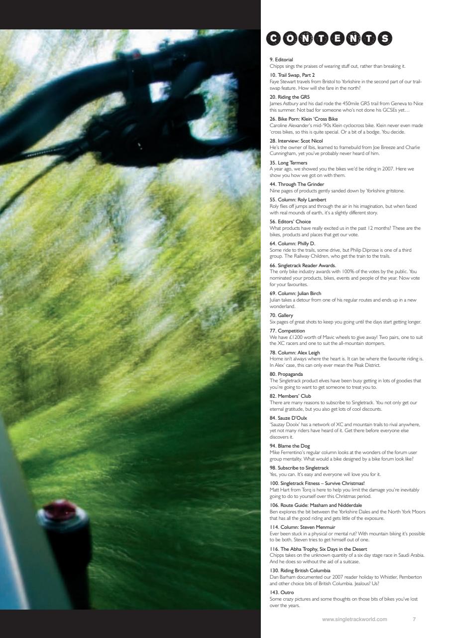 Singletrack Preview Pages