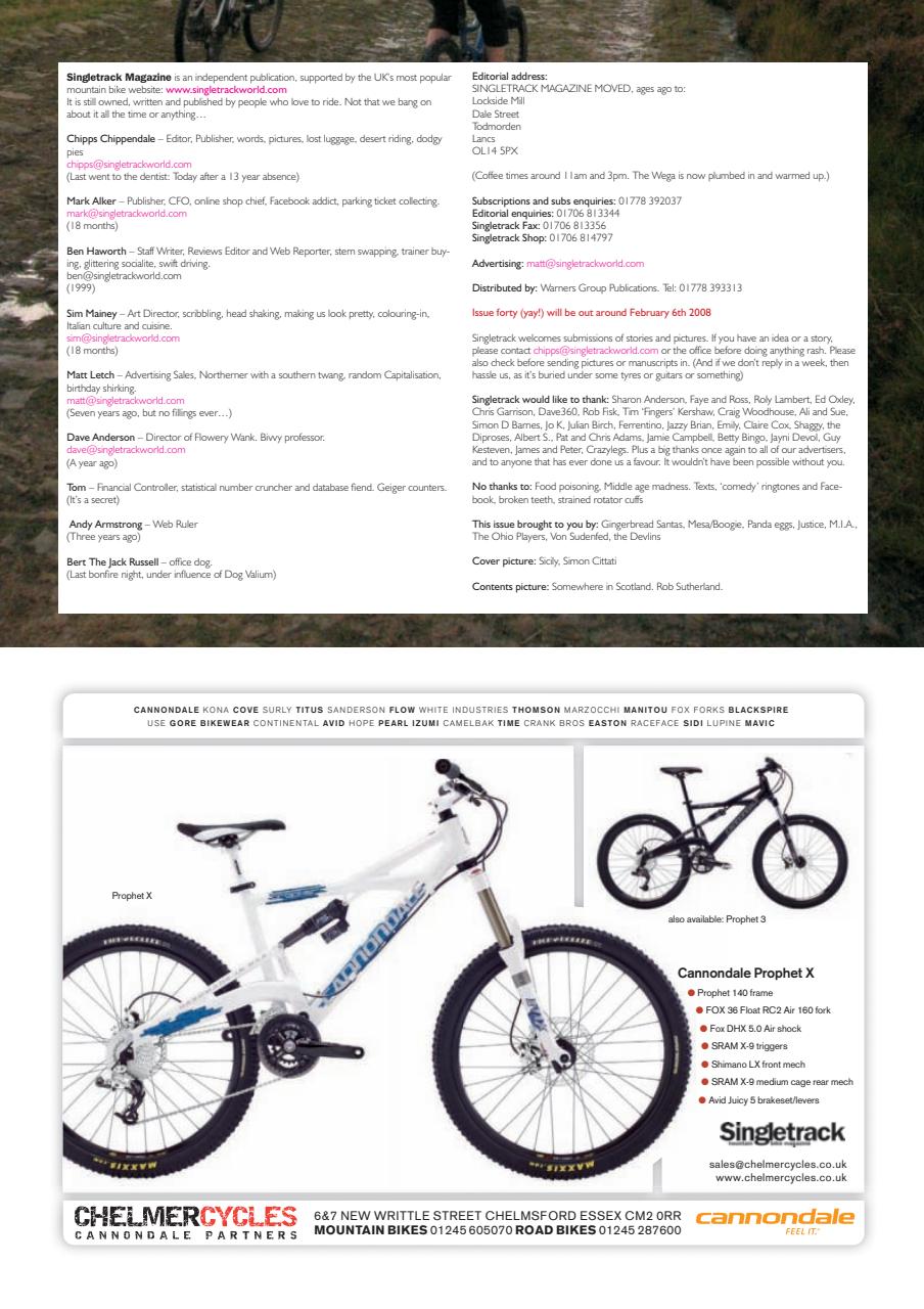 Singletrack Preview Pages