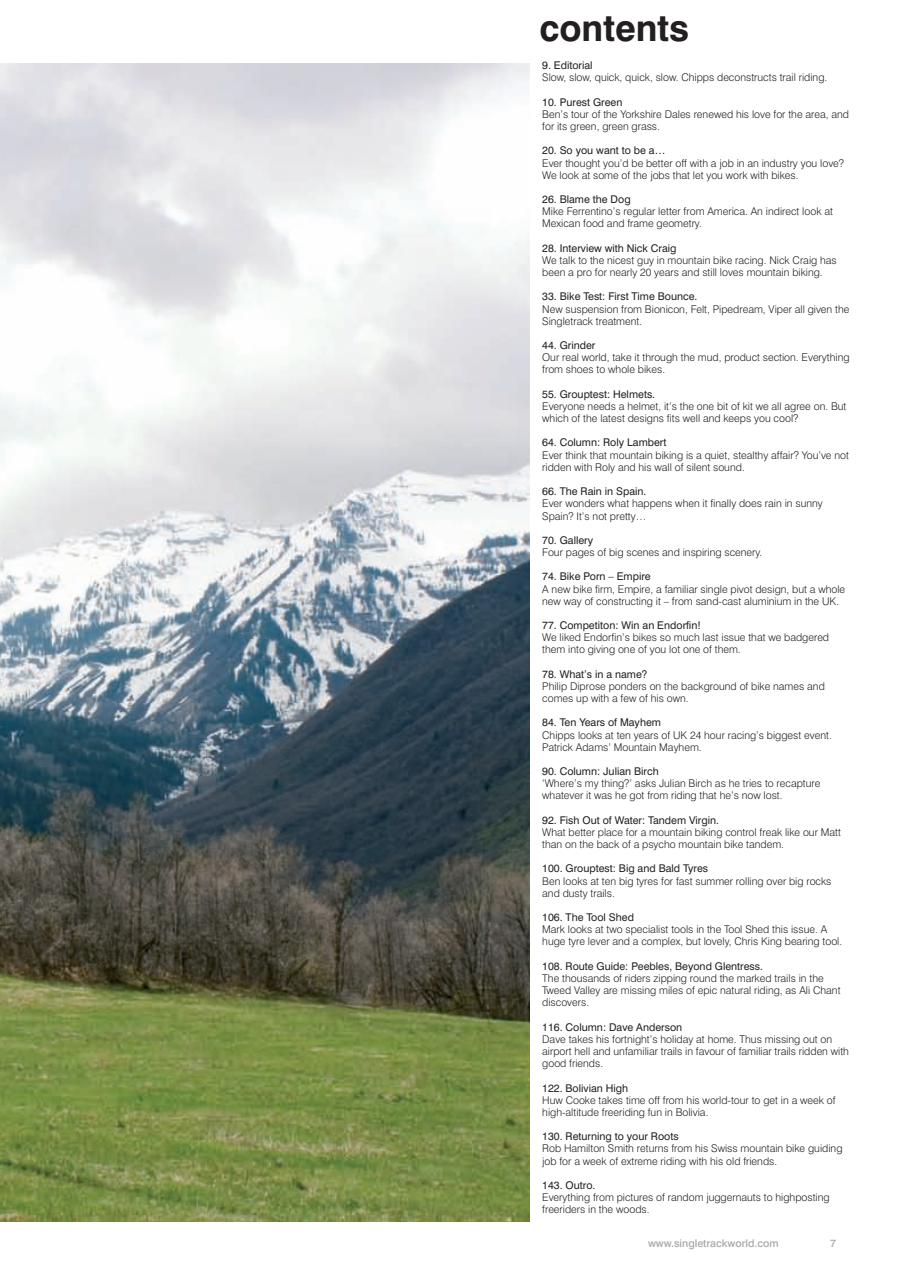 Singletrack Preview Pages