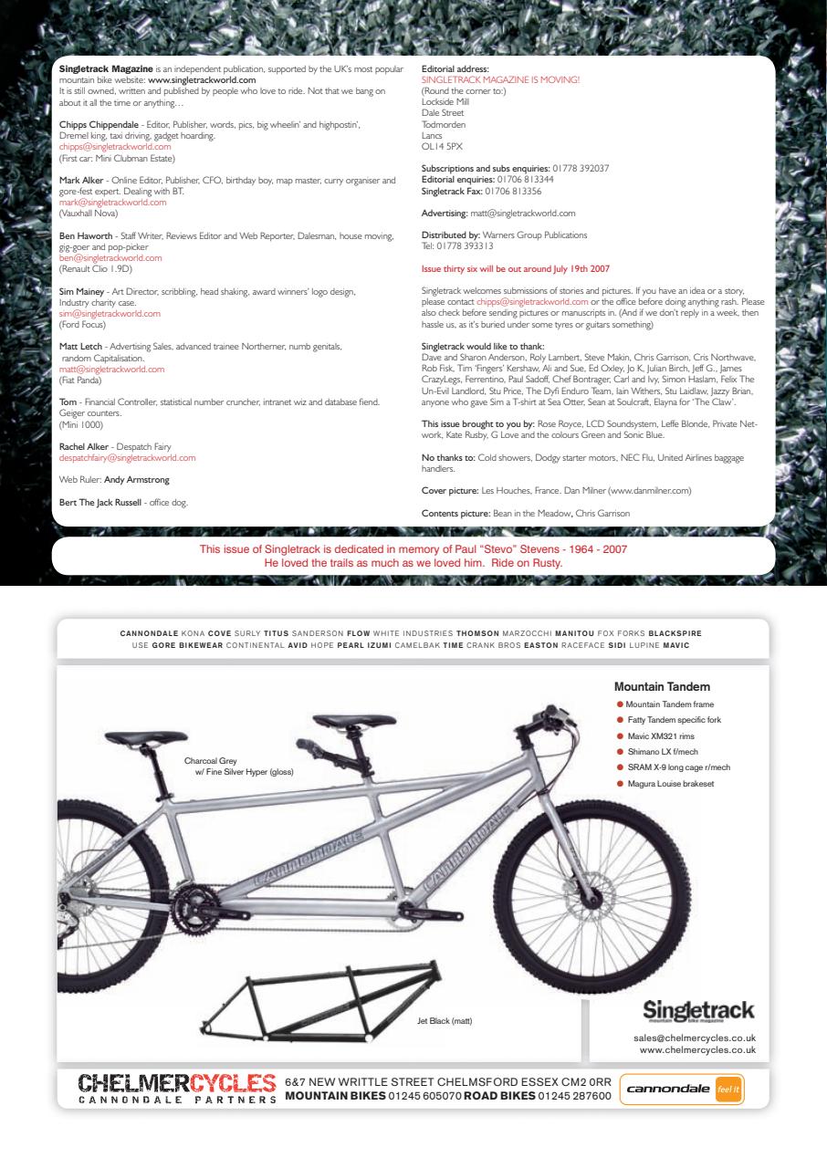 Singletrack Preview Pages