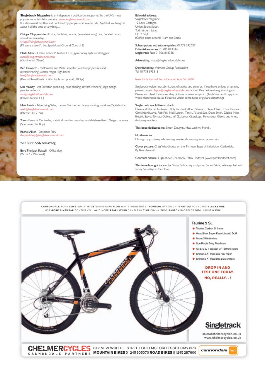 Singletrack Preview Pages