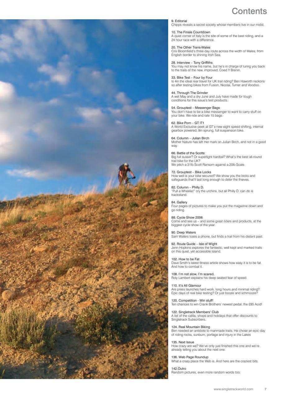 Singletrack Preview Pages