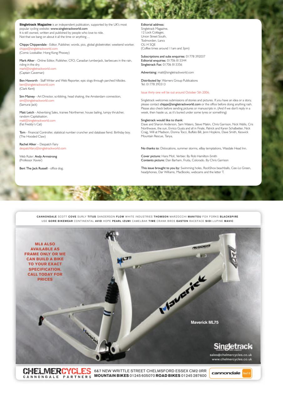 Singletrack Preview Pages