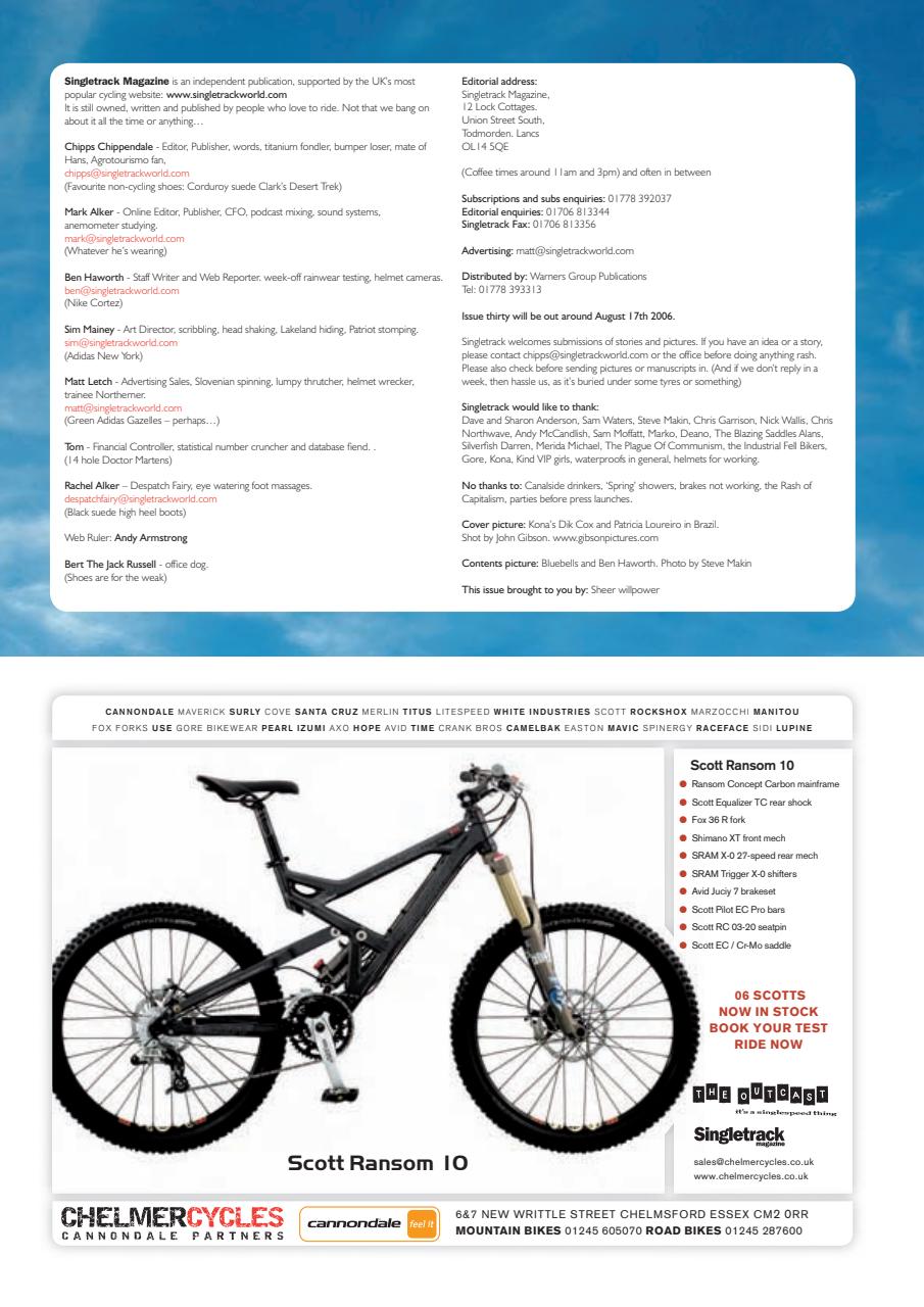 Singletrack Preview Pages