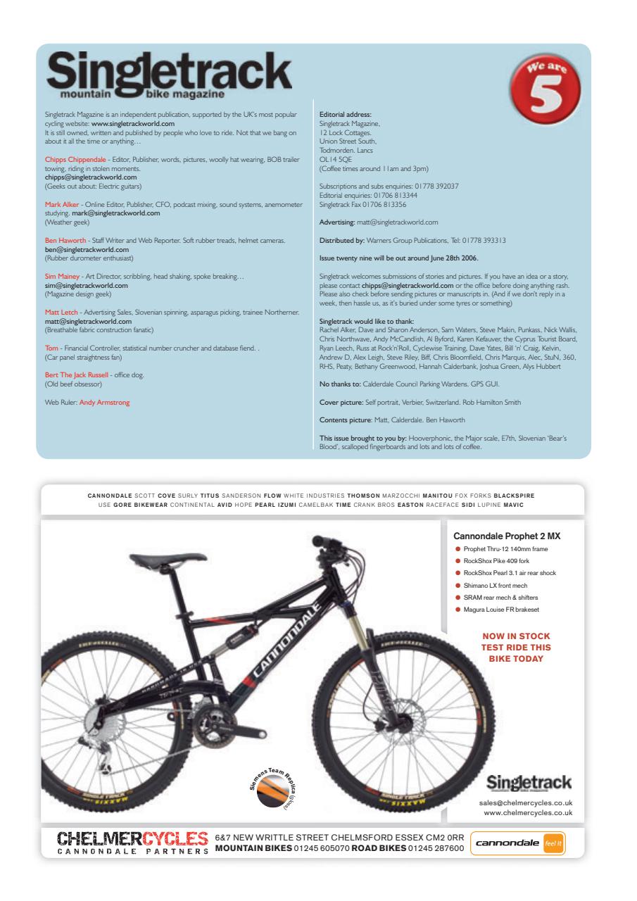 Singletrack Preview Pages