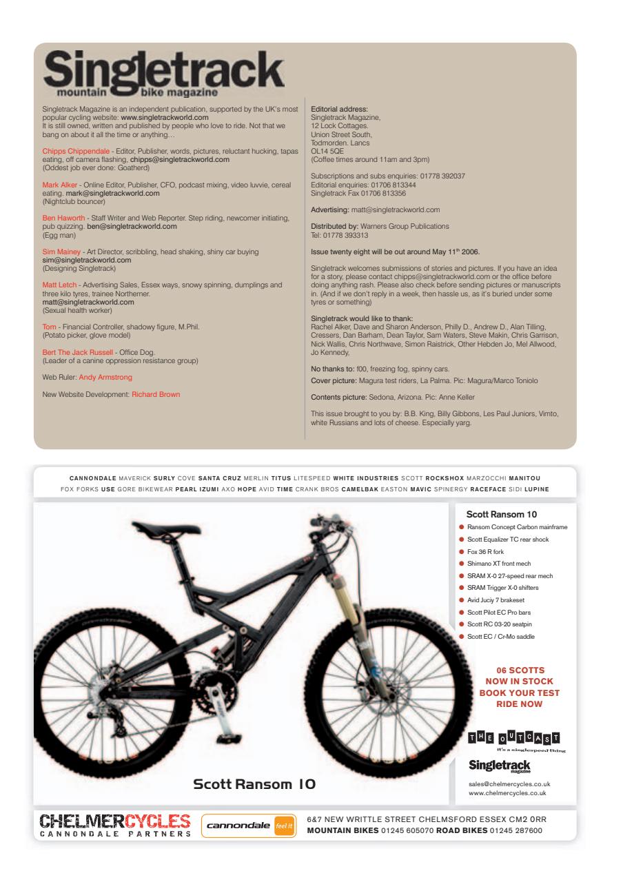 Singletrack Preview Pages