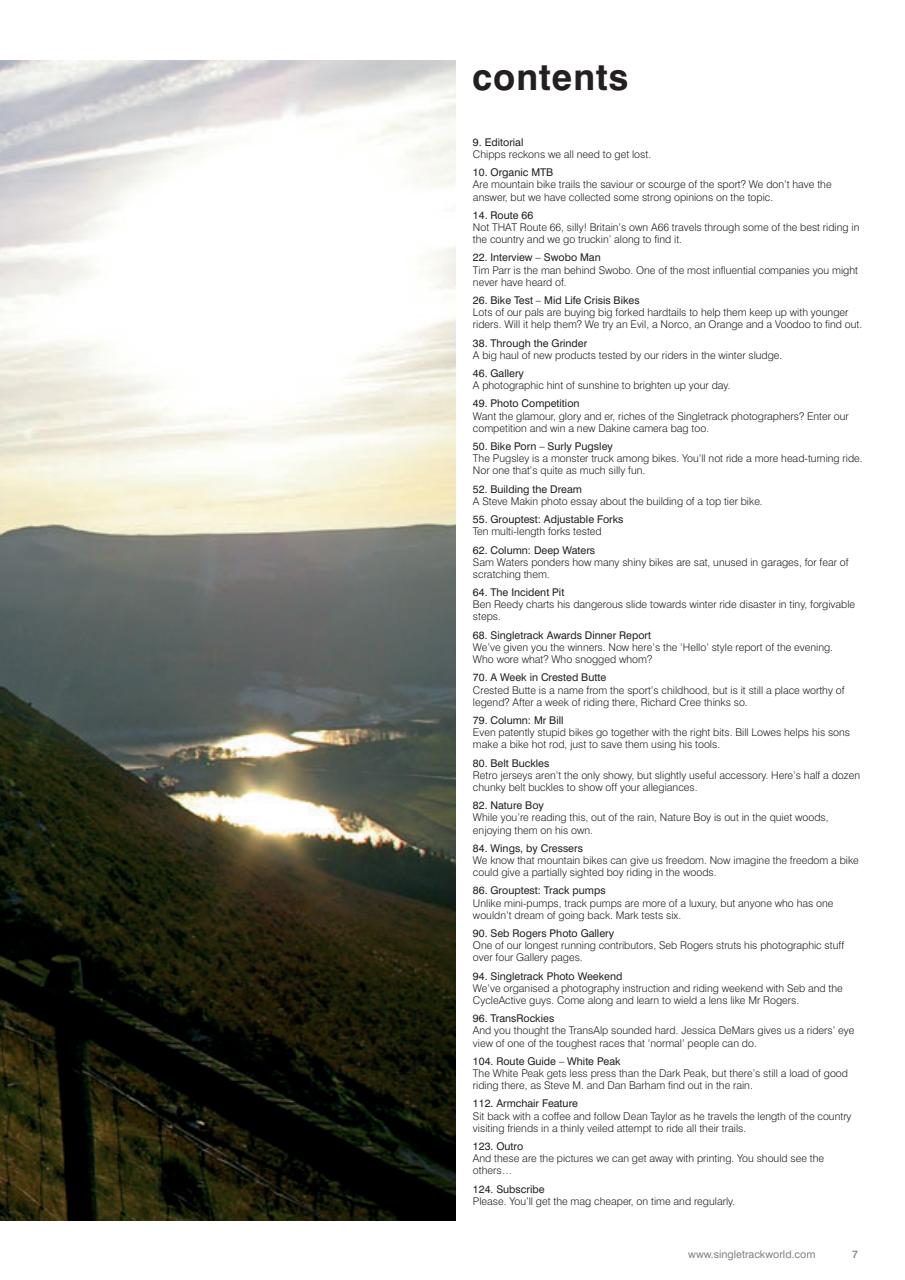 Singletrack Preview Pages