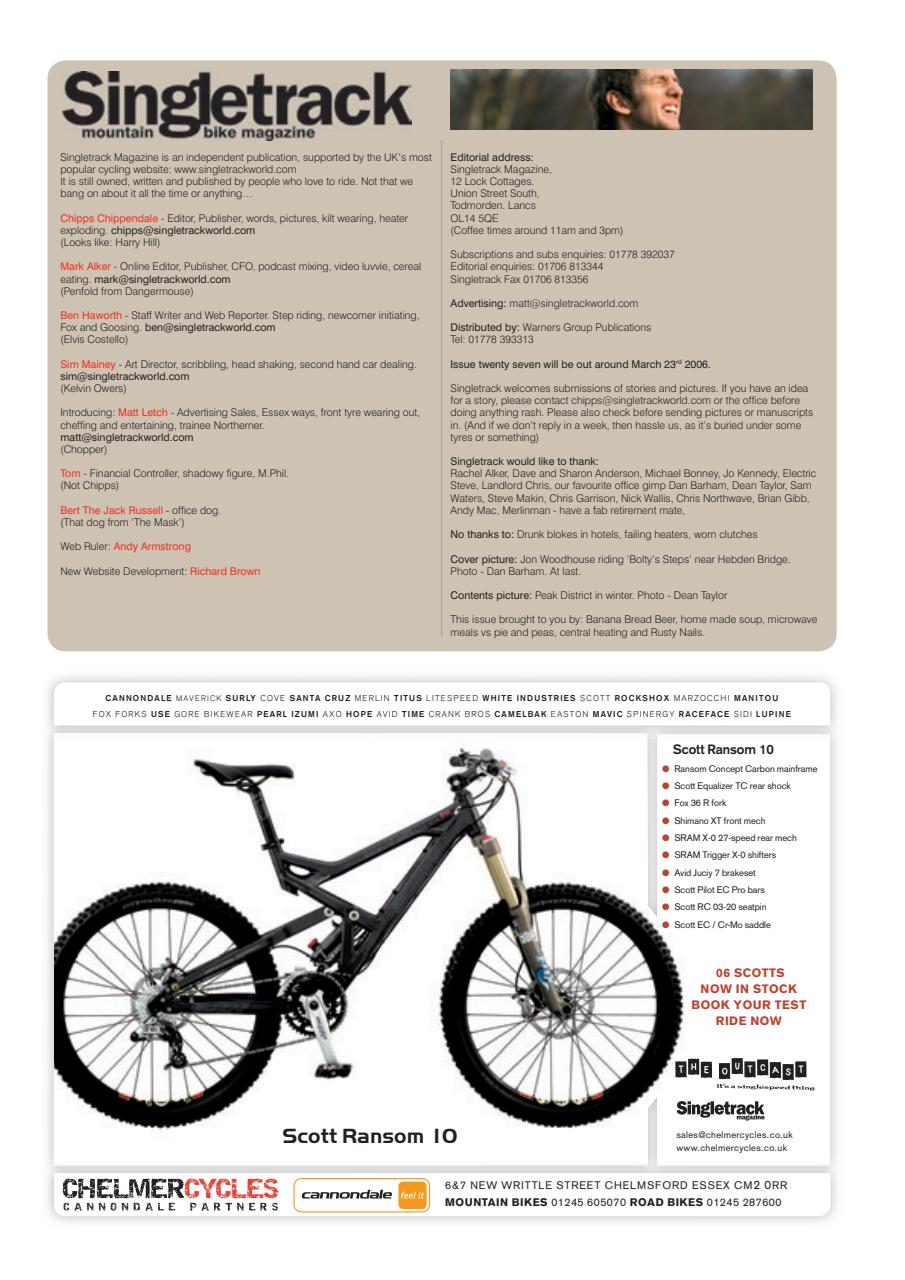 Singletrack Preview Pages