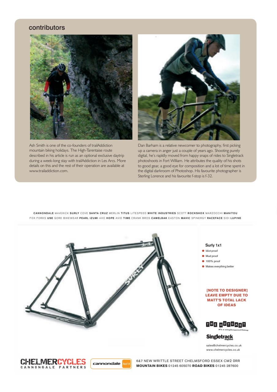 Singletrack Preview Pages