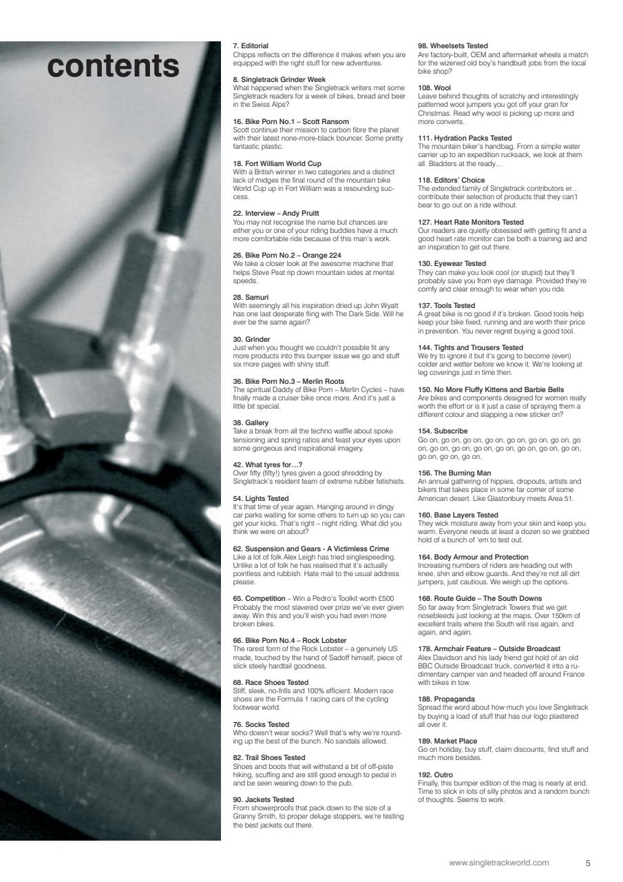 Singletrack Preview Pages