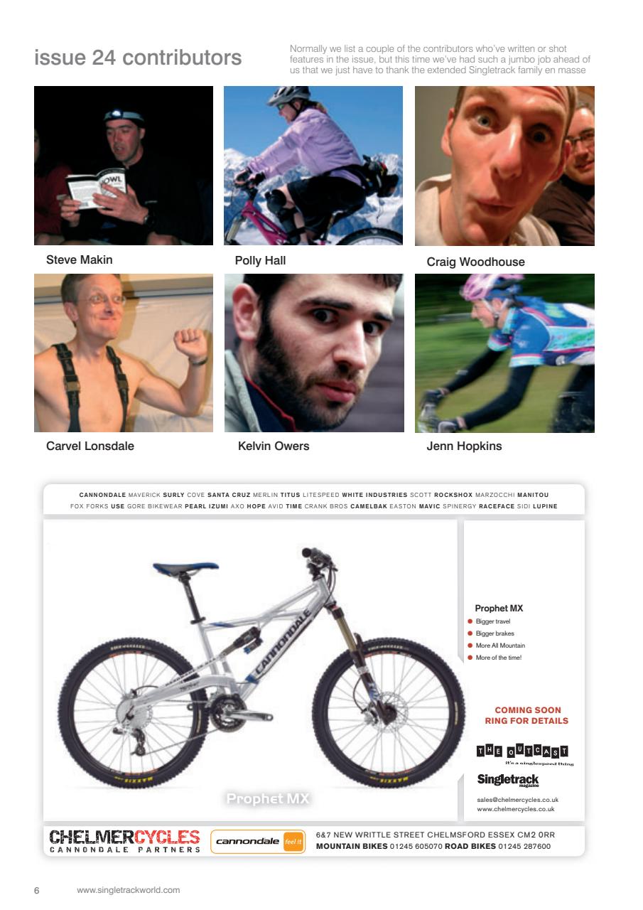 Singletrack Preview Pages