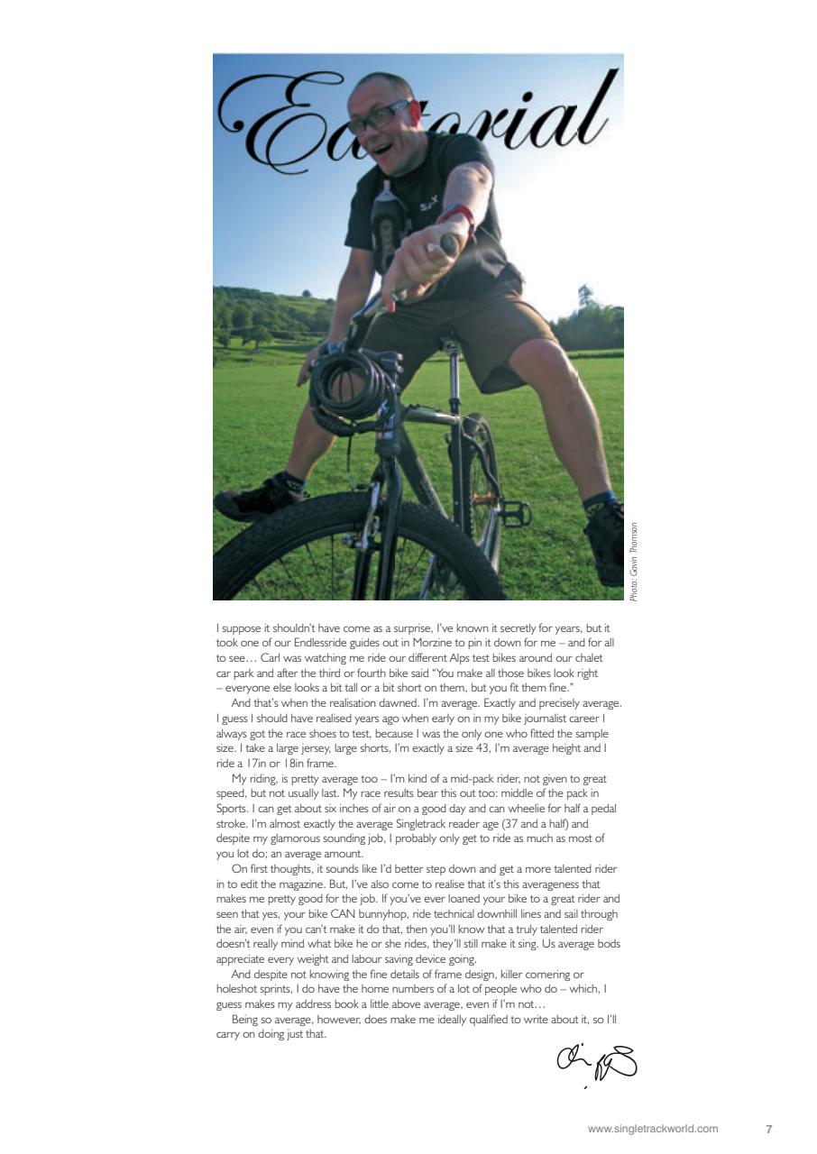 Singletrack Preview Pages