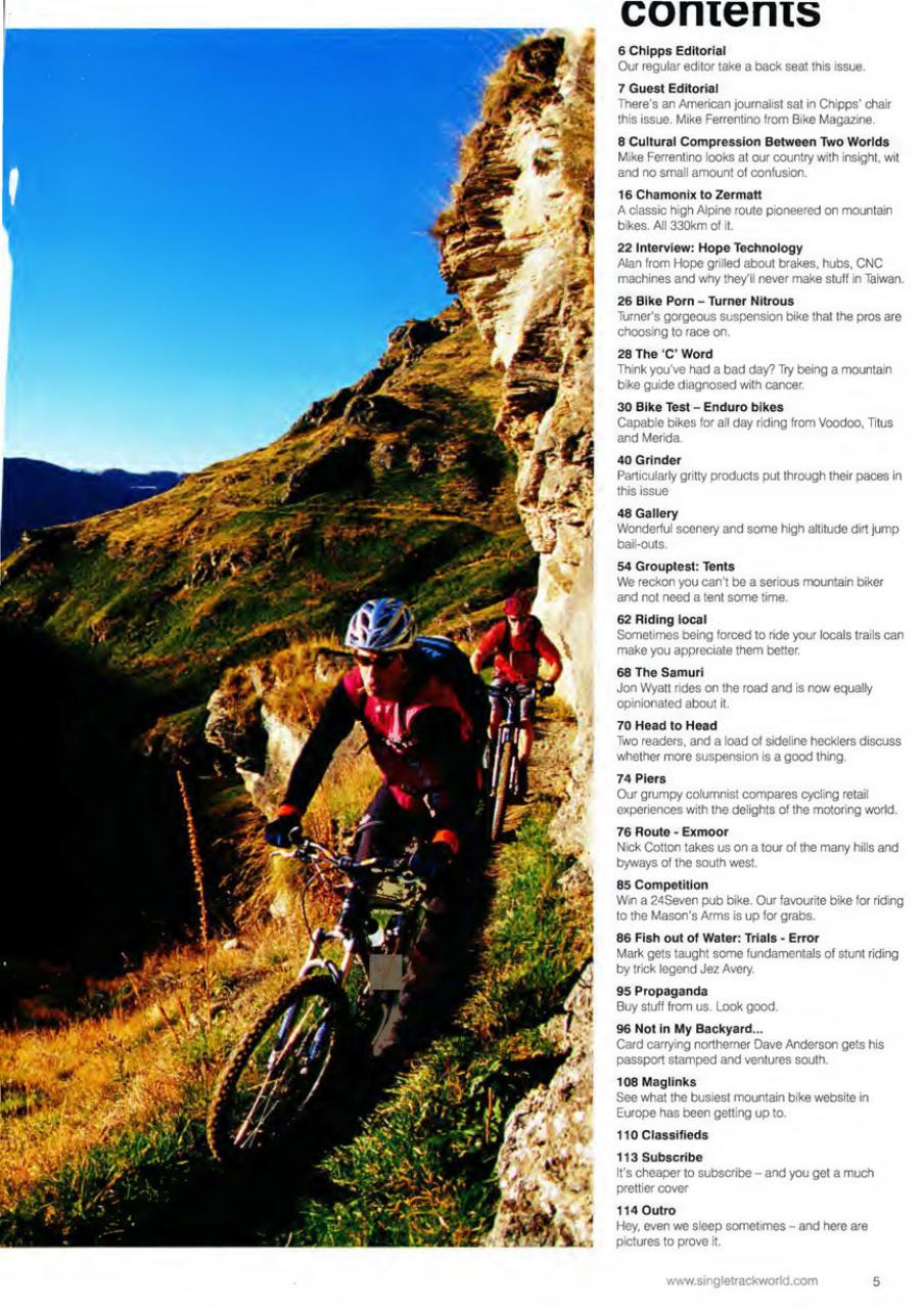 Singletrack Preview Pages
