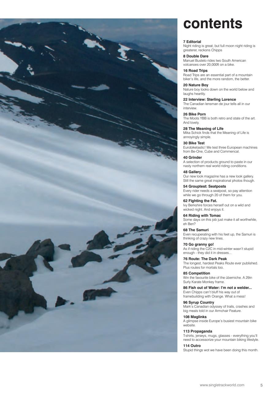 Singletrack Preview Pages