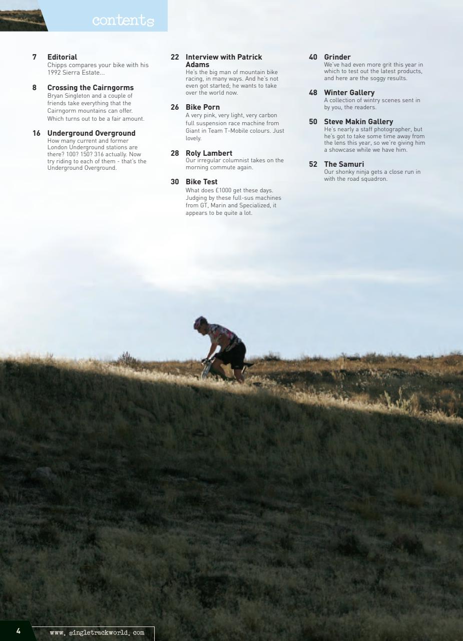 Singletrack Preview Pages