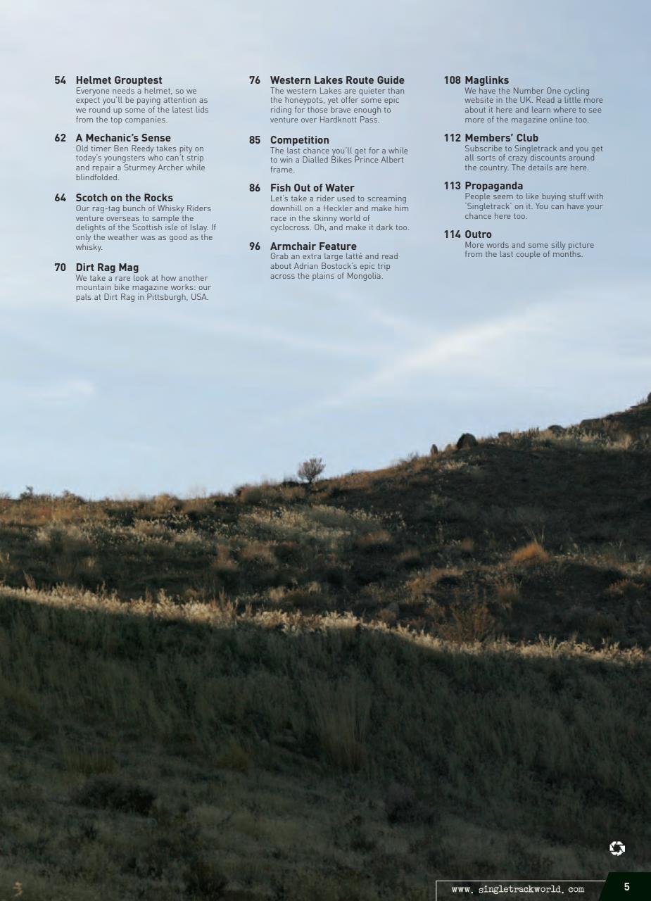 Singletrack Preview Pages