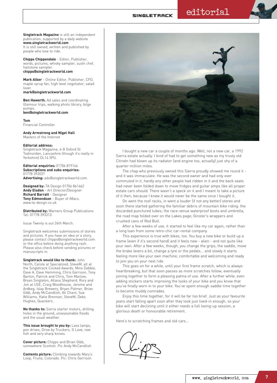 Singletrack Preview Pages