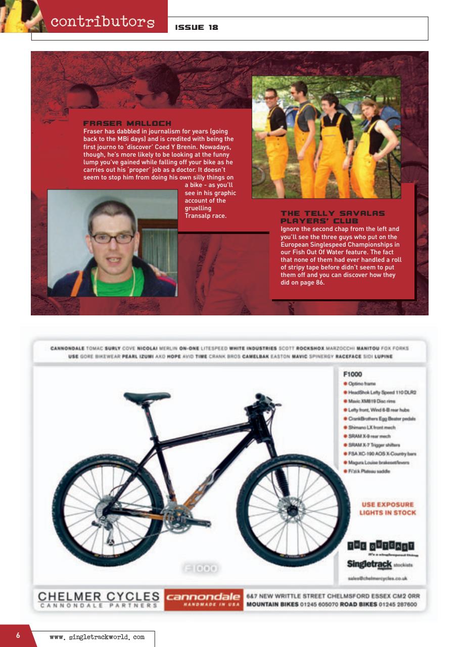 Singletrack Preview Pages