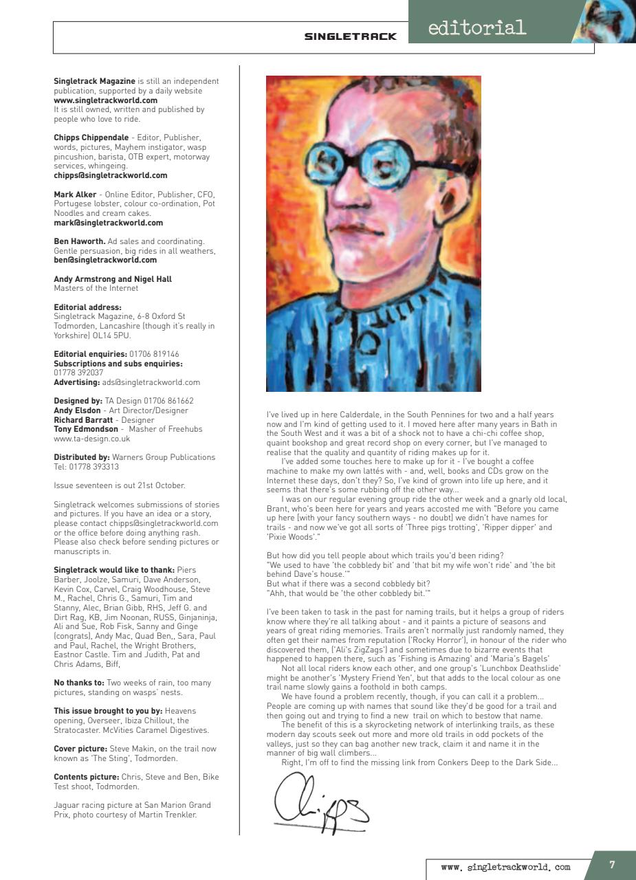 Singletrack Preview Pages