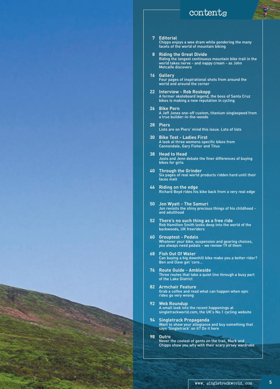 Singletrack Preview Pages