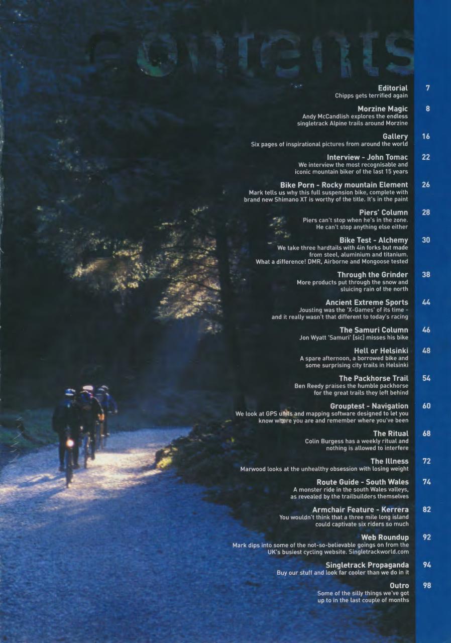 Singletrack Preview Pages